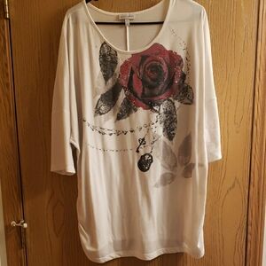 Fashion Bug Cream Top